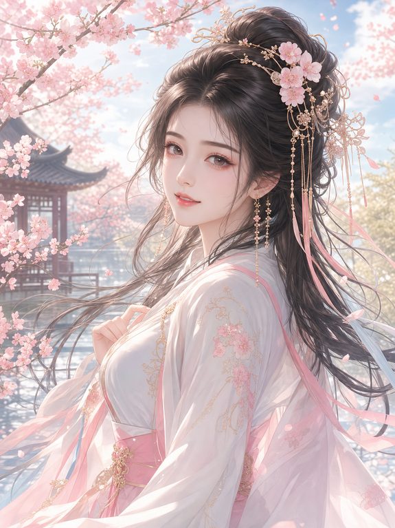小欣奈美少女写真动漫风格
